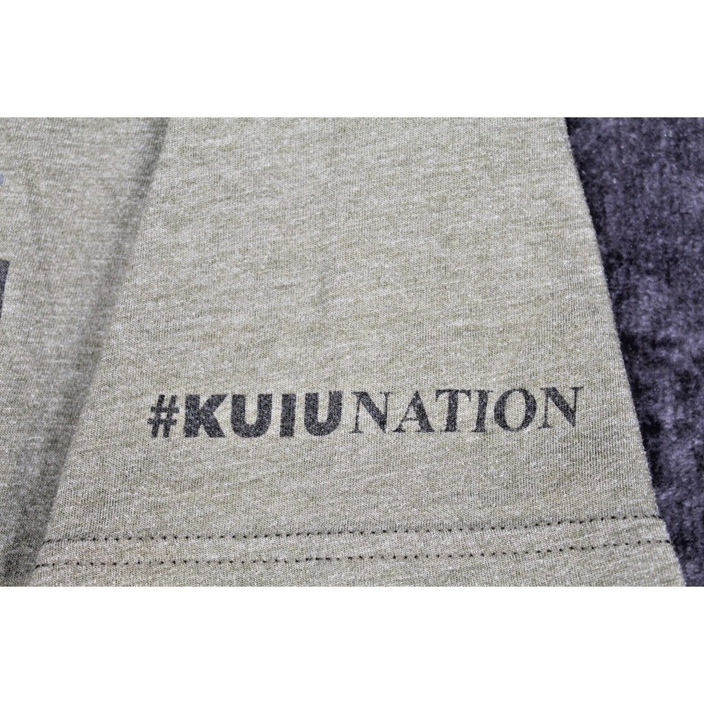 KUIU T-Shirt Mens Medium Green Short Sleeve Ultralight Hunting Camo Graphic USA - Picture 4 of 9